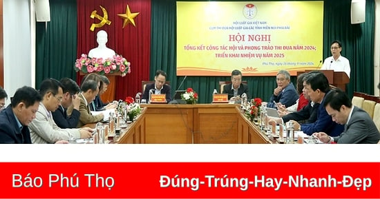 Tổng kết công tác Cụm thi đua Hội Luật gia các tỉnh miền núi phía Bắc