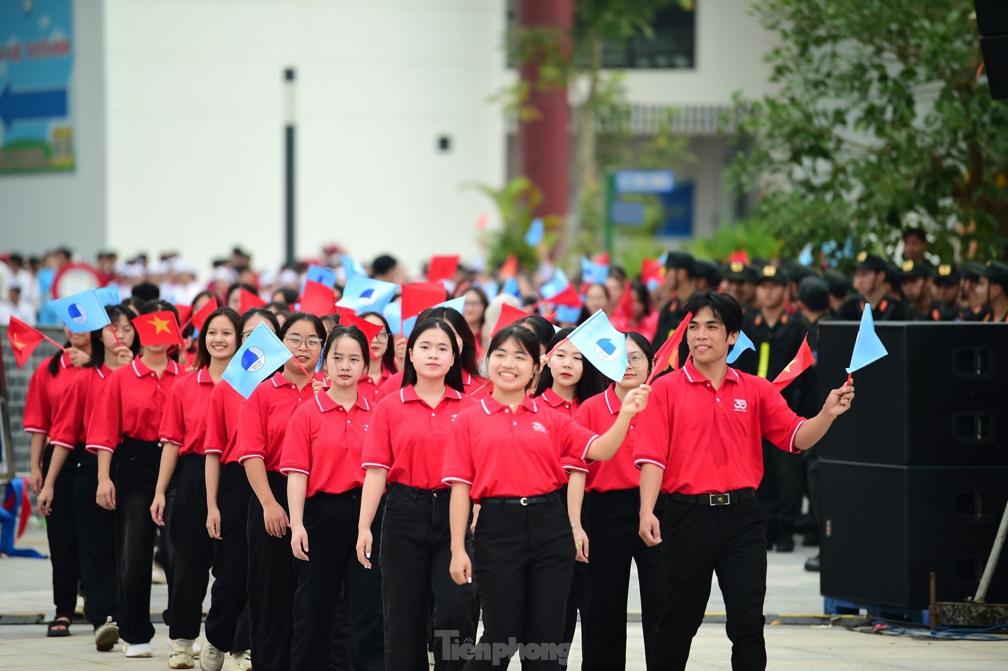 Mãn nhãn màn diễu hành biểu dương lực lượng thanh niên Thủ đô ảnh 7