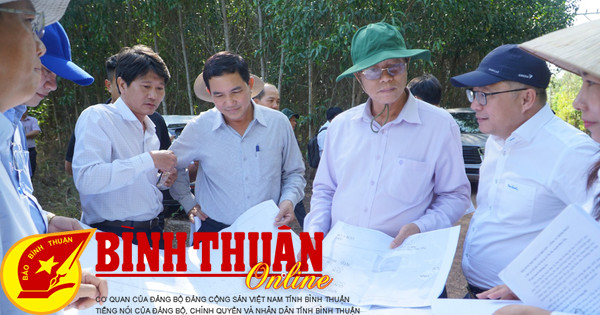 Urgently resolve the overlap between sand mines and the Song Dinh 3 reservoir project