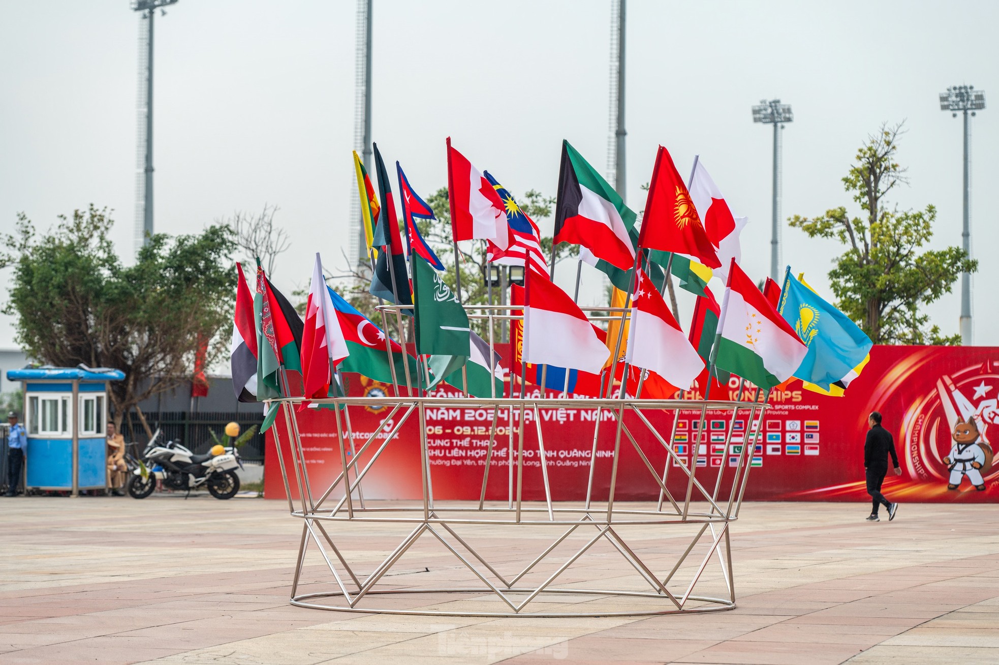 Quang Ninh est prêt pour la cérémonie d'ouverture du Championnat asiatique de taekwondo de la police photo 4