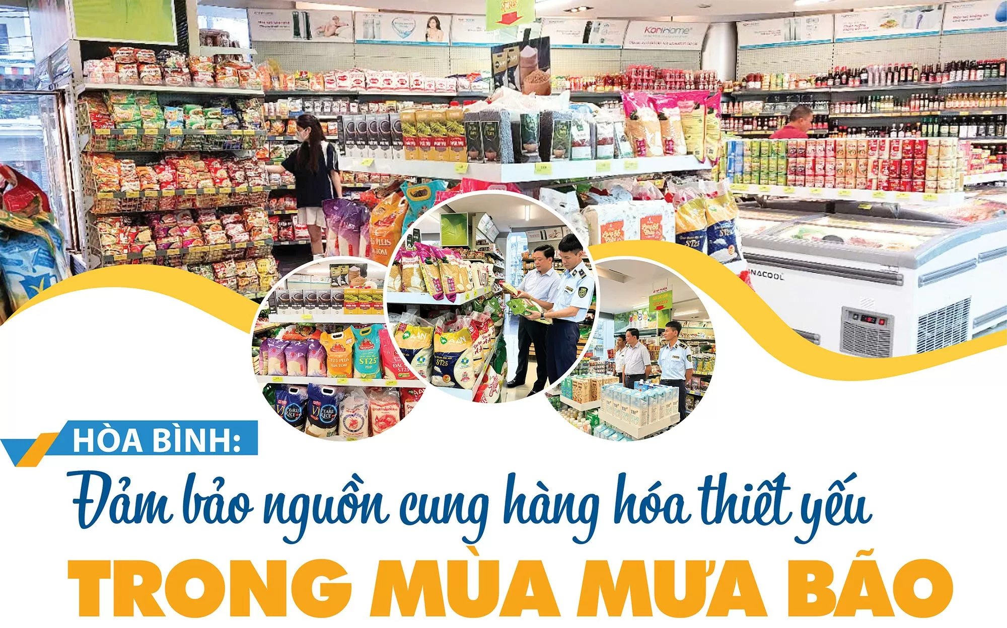 Hoa Binh: Ensuring supply of essential goods during the rainy season