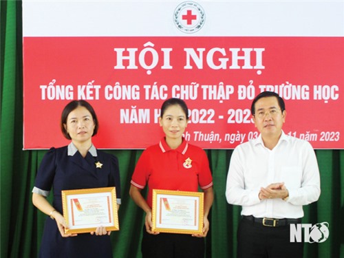 Tổng kết công tác chữ thập đỏ trường học năm học 2022-2023