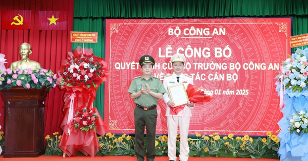 អនុប្រធាននាយកដ្ឋាននគរបាលក្រុង Can Tho ក្លាយជាប្រធាននាយកដ្ឋាននគរបាលខេត្ត Soc Trang
