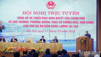 Tích cực tháo gỡ khó khăn, vướng mắc cho các dự án điện năng lượng tái tạo