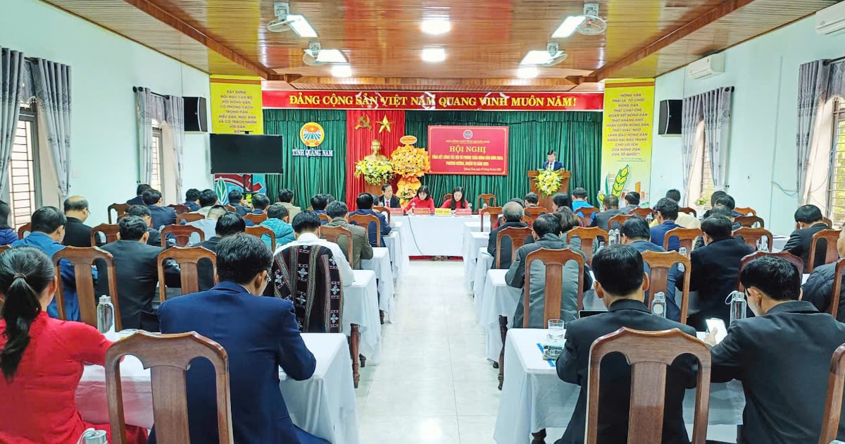 En 2024, Quang Nam comptera 61 754 ménages obtenant le titre d'agriculteurs productifs.