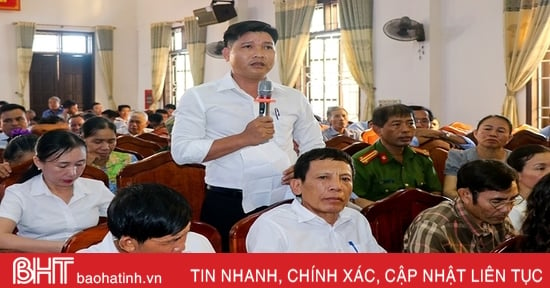 Cử tri Can Lộc kiến nghị nhiều vấn đề liên quan đến nông nghiệp, nông thôn