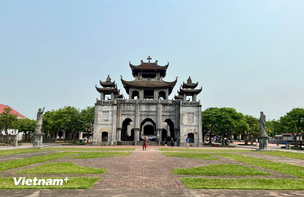 La Catedral de Phat Diem se construyó a finales del siglo XIX. (Foto: Vietnam+)