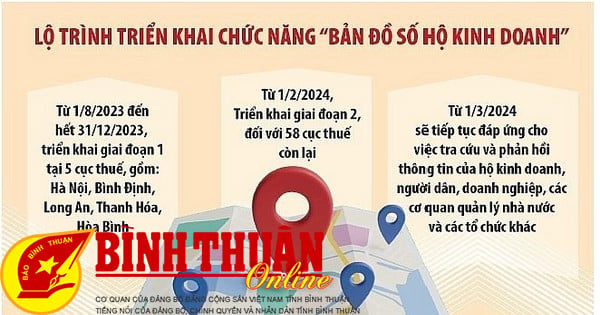 Tuyên truyền chức năng Bản đồ số hộ kinh doanh