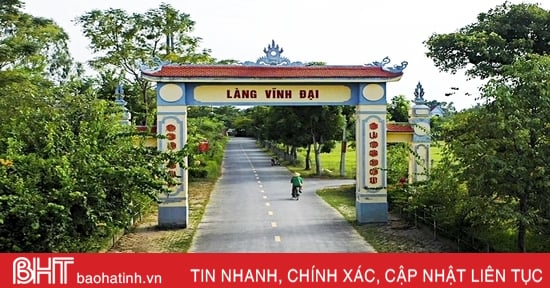 Visitez le nouveau quartier résidentiel rural modèle de Vinh Dai