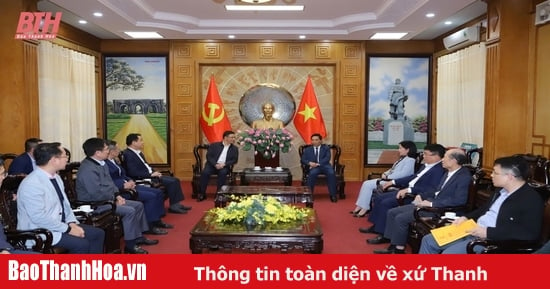 Provinzparteisekretär Nguyen Doan Anh empfing Führungskräfte der Vietnam National Oil and Gas Group