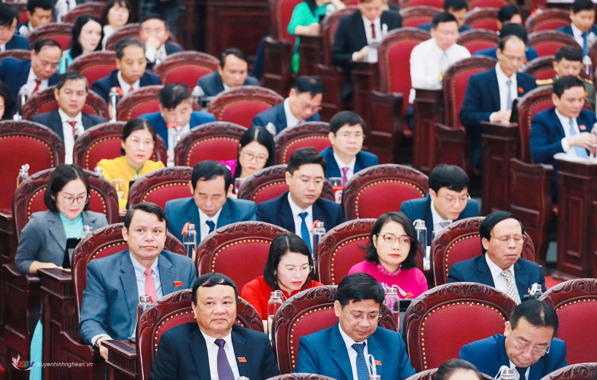 Delegados asistentes a la sesión inaugural.