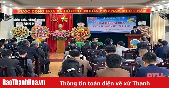 El 2º Congreso de la Asociación Forestal Provincial de Thanh Hoa