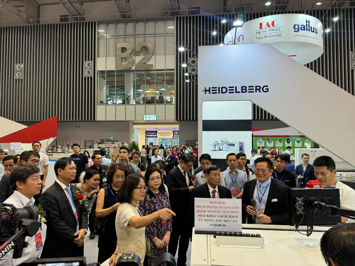 More than 900 new technology product booths at VietnamPrintPack 2024