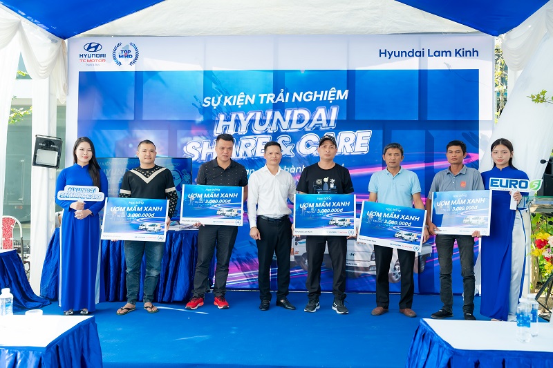 Компания Hyundai Lam Kinh успешно организовала в городе мероприятие «Hyundai Share & Care». Тхань Хоа