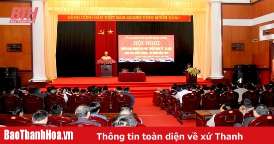 Năm 2025, Quảng Xương phấn đấu DDCI nằm trong tốp đầu của tỉnh