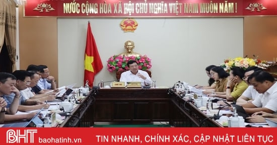 Implementing supervision of administrative reform work in Ha Tinh