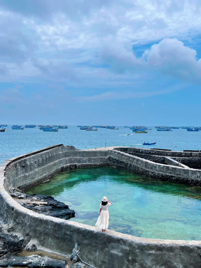 Roman Colosseum on Phu Quy Island. Photo: Quoc Le