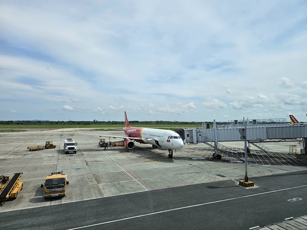 El estacionamiento de aeronaves 2021-2030 ampliará el estacionamiento existente para dar cabida a unas 30 posiciones de estacionamiento de aeronaves. Foto: Thanh Son