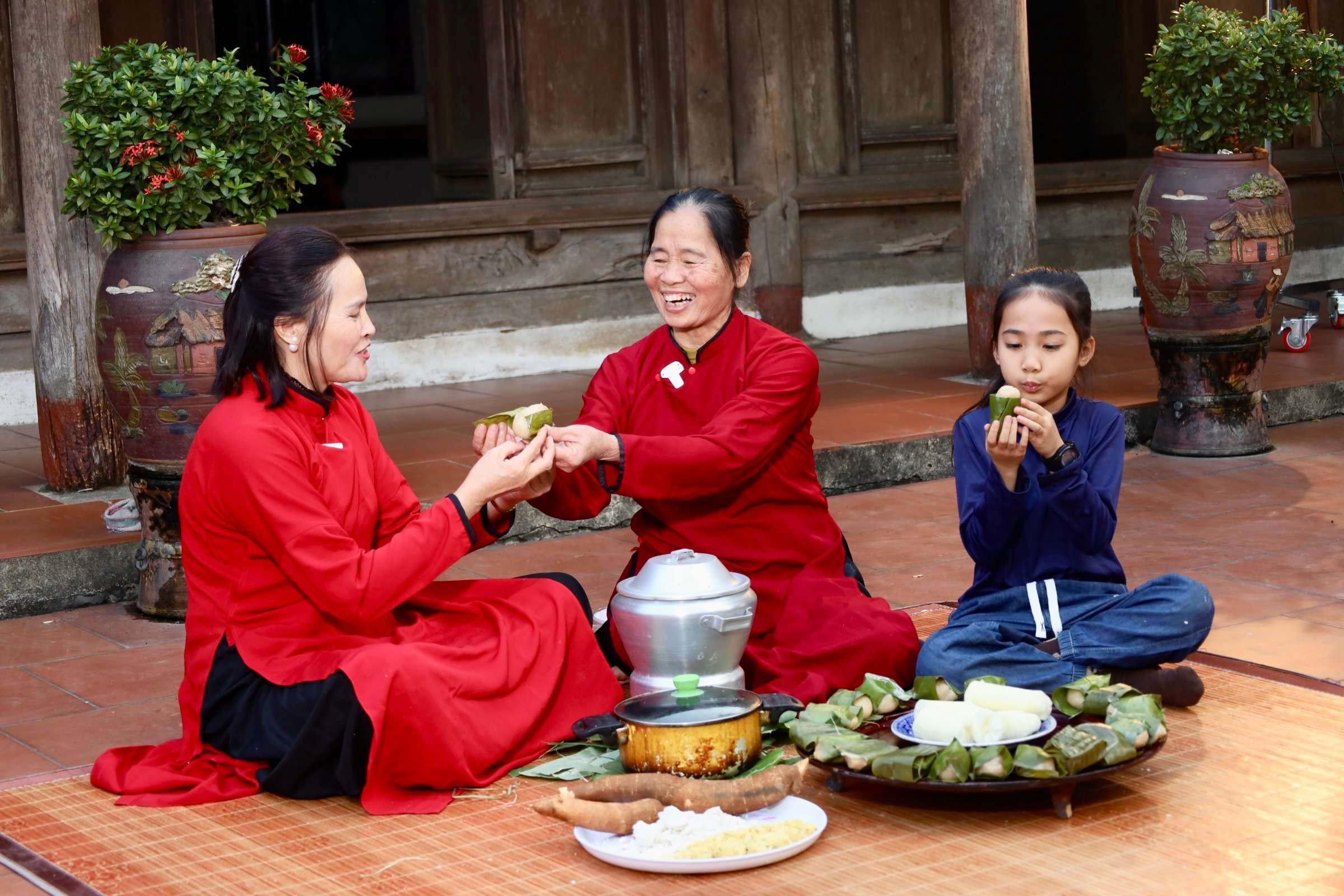 Bánh sắn Hùng Lô - món ngon làng cổ