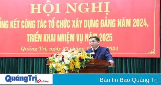 Triển khai nhiệm vụ công tác tổ chức xây dựng Đảng năm 2025