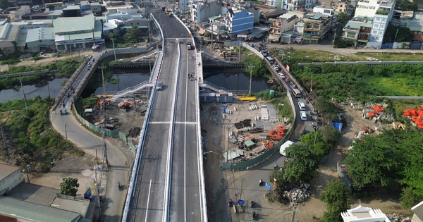 Tan Ky Tan Quy bridge opens to traffic