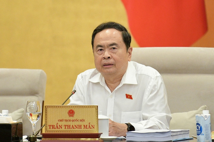 Le président de l'Assemblée nationale, Tran Thanh Man. (Photo: quochoi.vn)