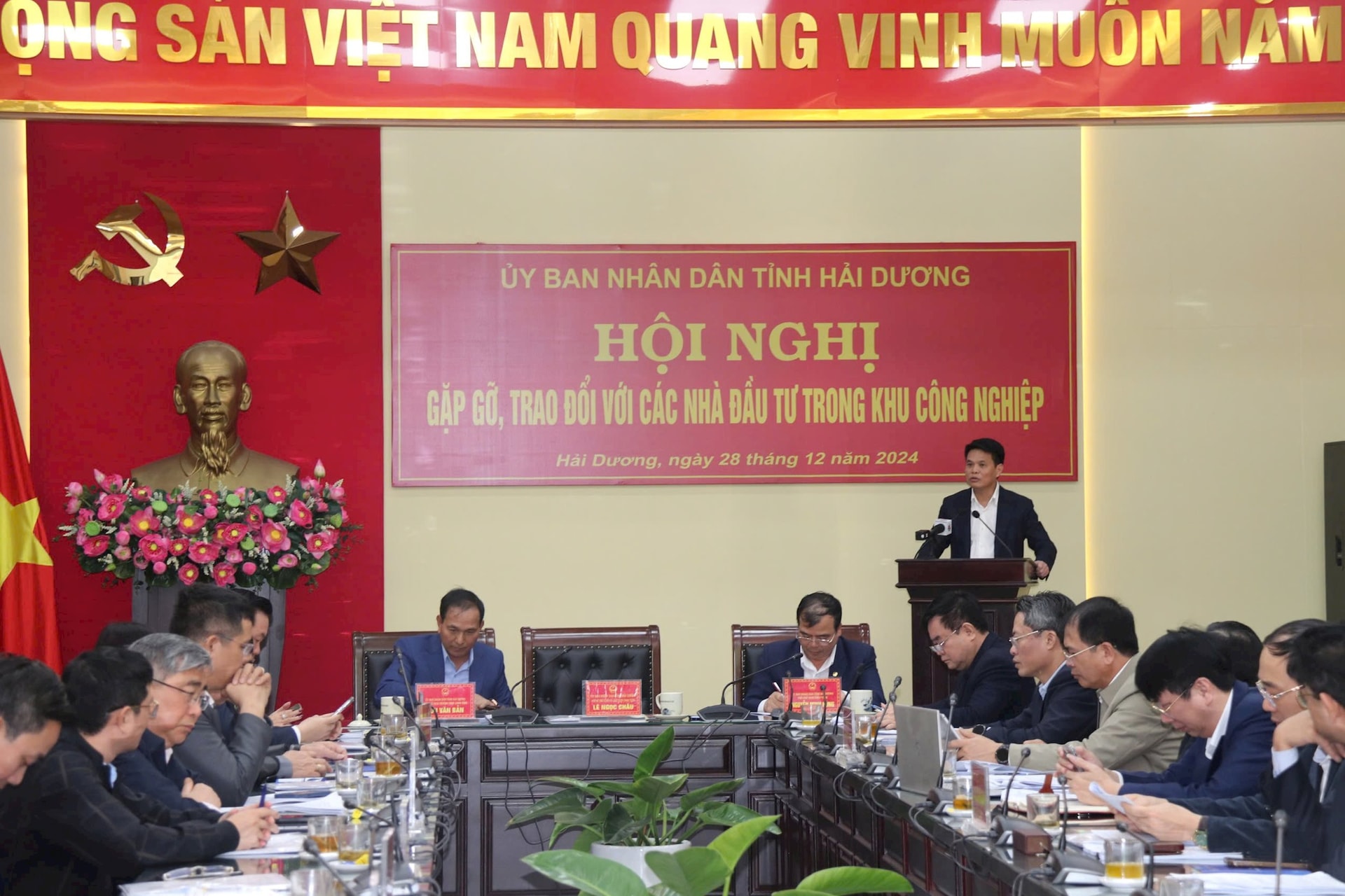 Hai Duong always stands side by side with investors in industrial parks.