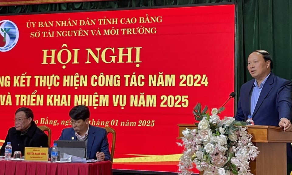 Sở Tài nguyên và Môi trường triển khai nhiệm vụ năm 2025