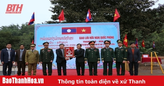 Giao lưu hữu nghị quốc phòng Thanh Hóa