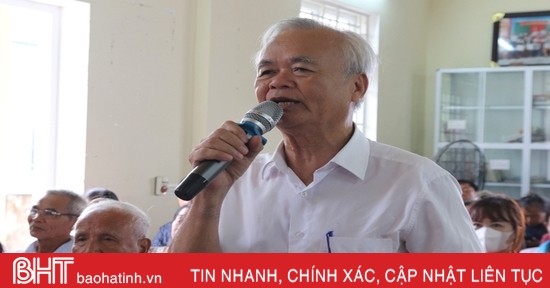 Thach Ha voters petition many issues of people's lives