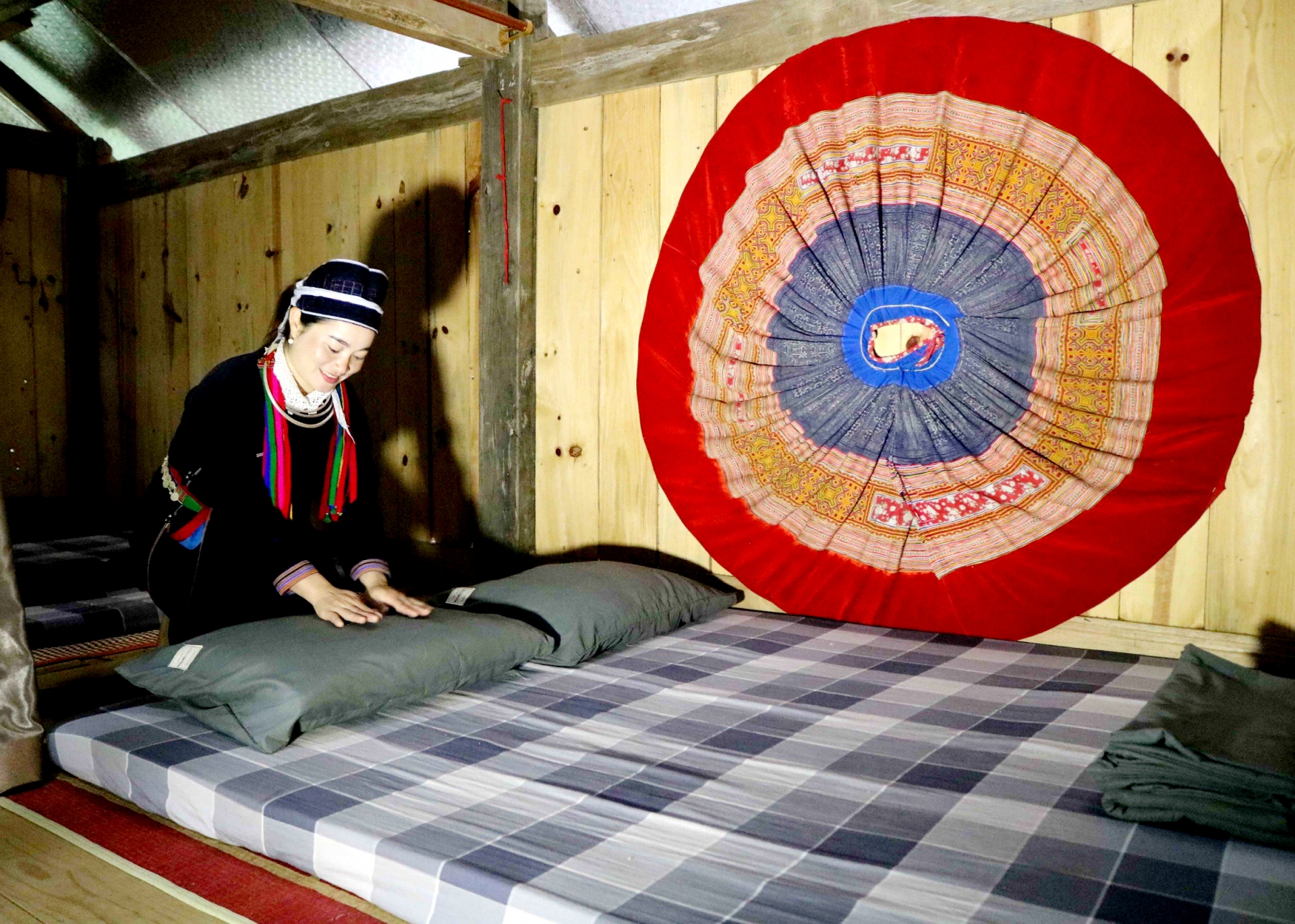 Homestays in Hoang Su Phi are actively investing in facilities to meet the needs of tourists. Photo: Yen Hoa