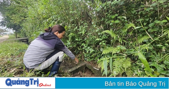 Trieu Phong residents worried about the deterioration of the internal canal system