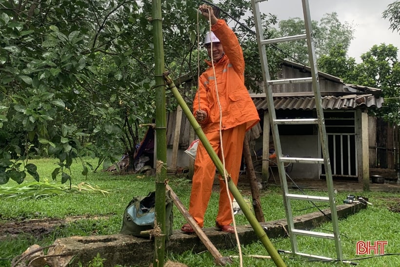 การปรับปรุงโครงข่ายไฟฟ้าฮวงเค่อหลังน้ำท่วม