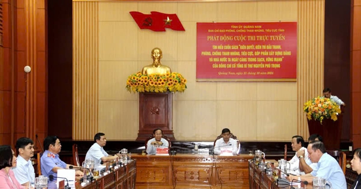 The online contest to learn about the book of the late General Secretary Nguyen Phu Trong attracted many officials and party members to participate.