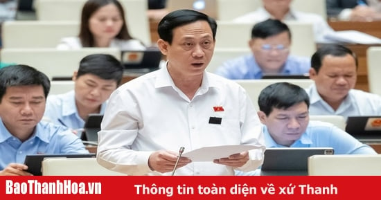 ĐBQH Mai Văn Hải (Đoàn ĐBQH Thanh Hóa) góp ý về một số nội dung còn ý kiến khác nhau của dự thảo Luật Quy hoạch đô thị và nông thôn