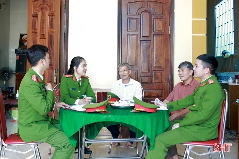 Female police volunteer at the grassroots level is trusted and respected by the people