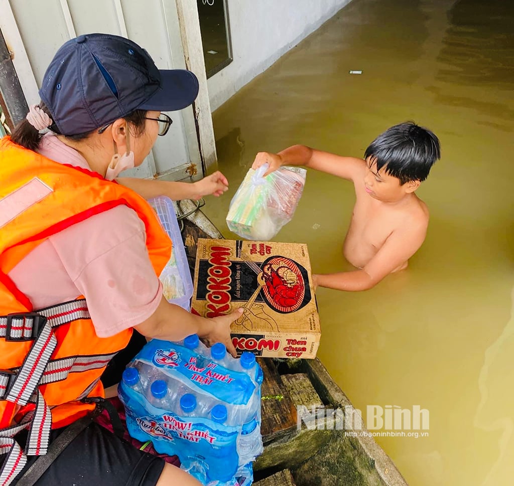 Nho Quan đảm bảo đời sống người dân bị ảnh hưởng bởi mưa lũ