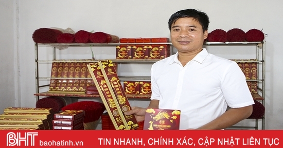 Hai anh em ruột khởi nghiệp sản xuất hương trầm xuất ngoại