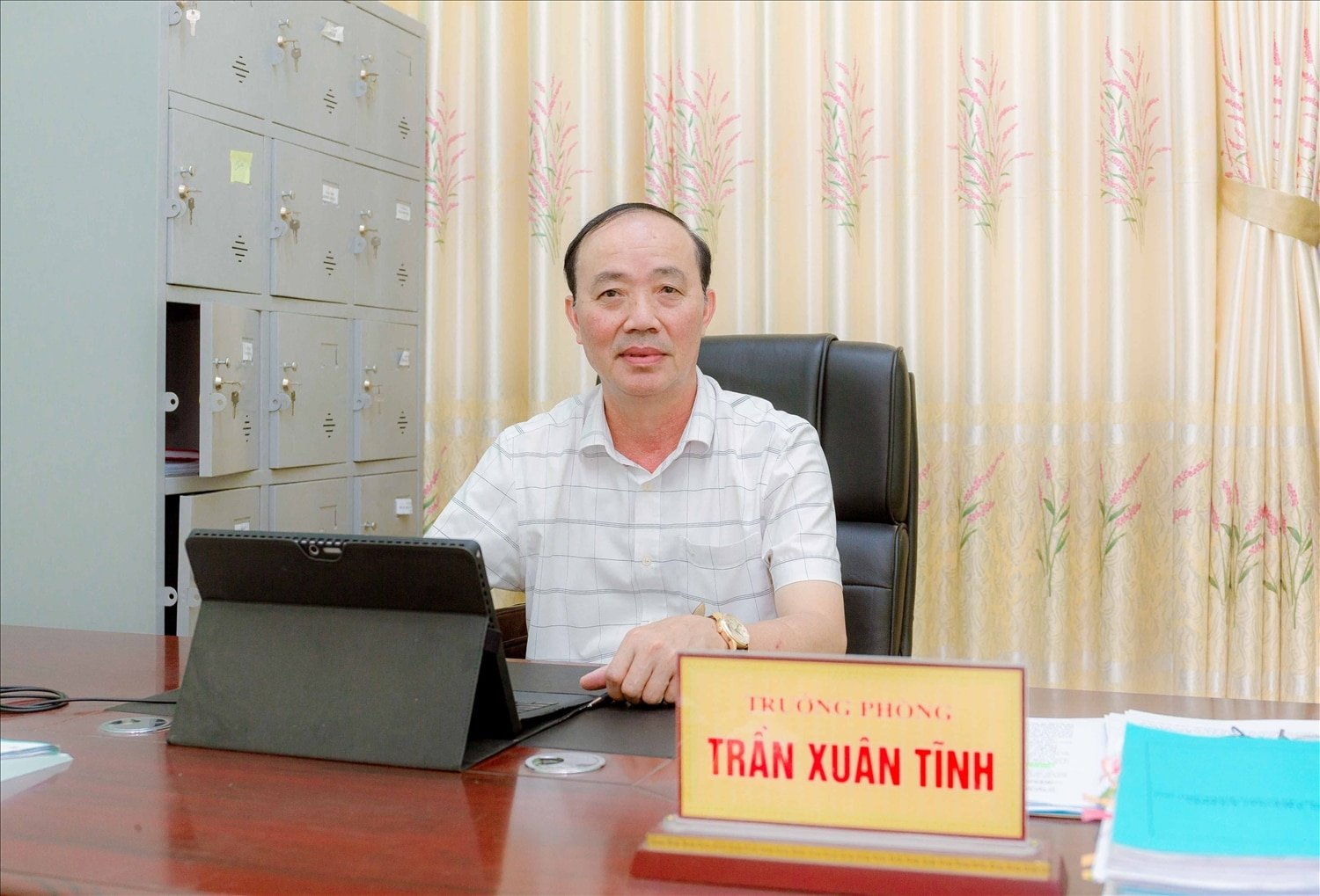 Ông Trần Xuân Tĩnh – Trưởng Phòng Dân tộc huyện Xín Mần