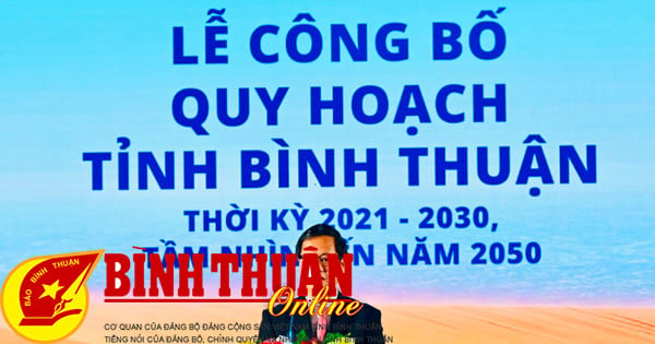 Sau Lễ công bố Quy hoạch là sự quyết tâm của cả hệ thống chính trị