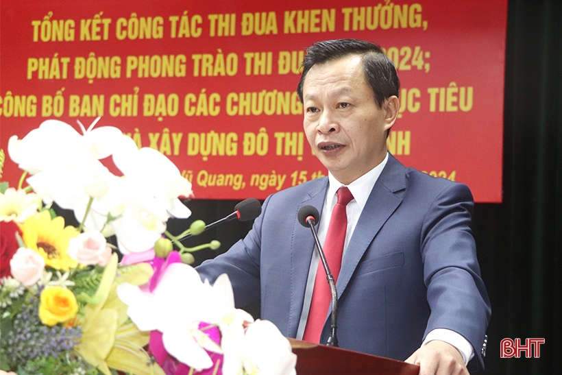 Vũ Quang phát động phong trào thi đua năm 2024