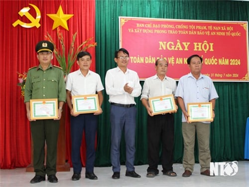 Ninh Phước: Tổ chức Ngày hội Toàn dân bảo vệ an ninh Tổ quốc năm 2024