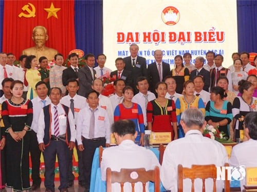 The 11th Congress of the Vietnam Fatherland Front of Bac Ai district, term 2024-2029