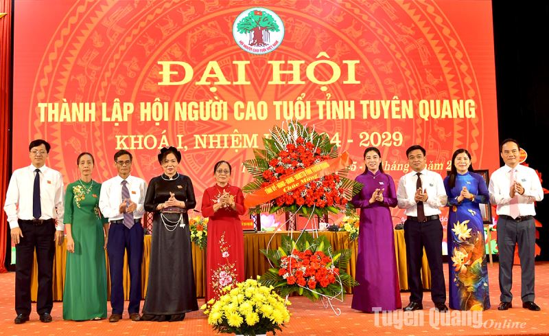 Đại hội thành lập Hội Người cao tuổi tỉnh khóa I, nhiệm kỳ 2024-2029