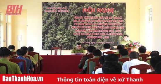 Tăng cường bảo vệ rừng giáp ranh giữa Thanh Hóa