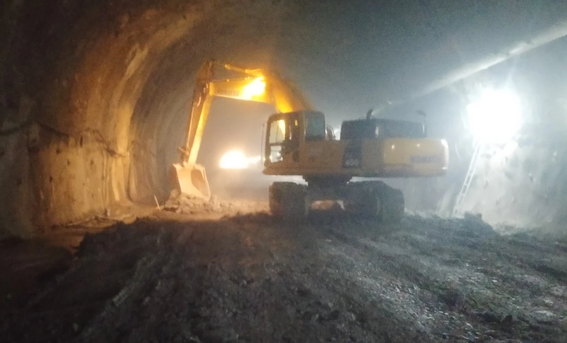 The longest tunnel on Dien Chau - Bai Vot highway is about to open