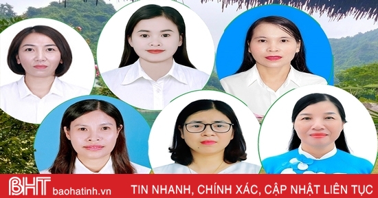 Ha Tinh a 6 délégués présents à la conférence pour honorer les excellentes présidentes d'associations nationales de femmes.