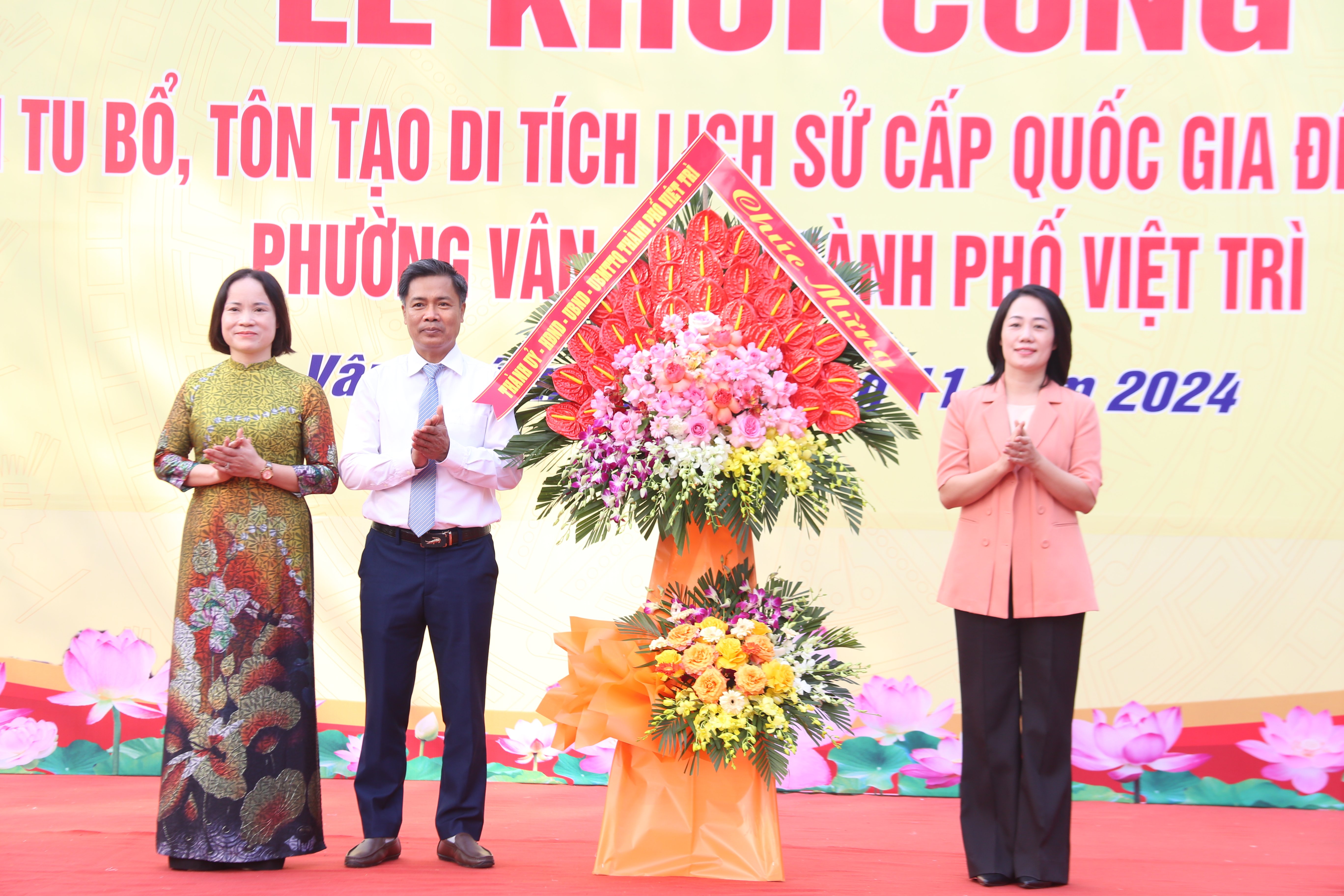 Début du projet de restauration et d'embellissement du vestige historique du temple de Van Luong