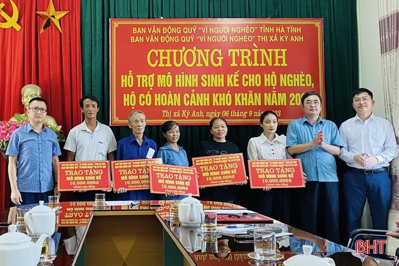 Ha Tinh mobilizes resources to support livelihoods for the poor