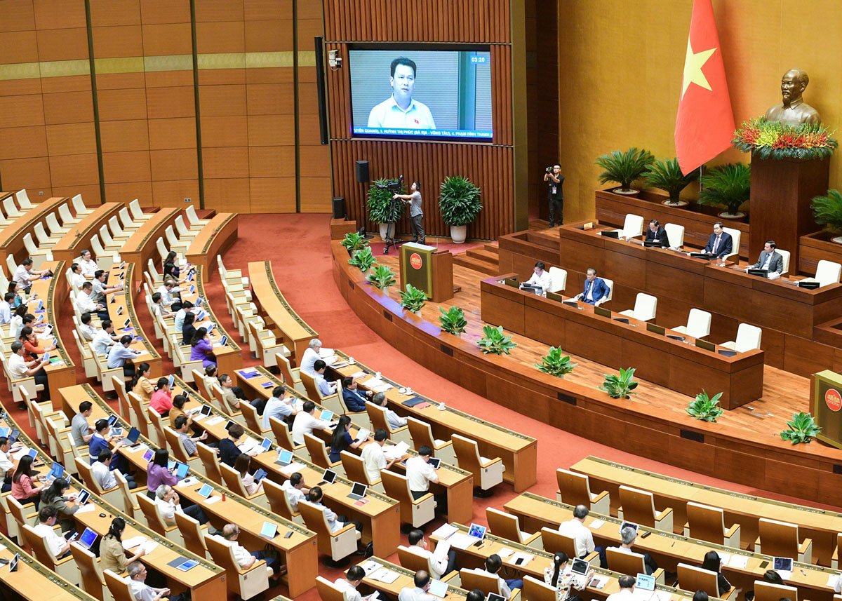 Quang cảnh phiên thảo luận
